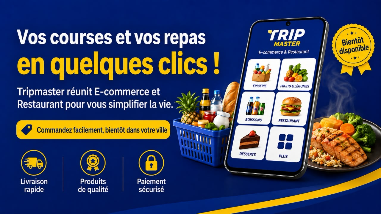 TRIPMASTER ÉLARGIT SON UNIVERS AVEC SA NOUVELLE PLATEFORME E-COMMERCE ET RESTAURATION